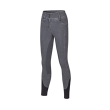 Kingsland KLKayce Ladies H-Shape Fuldgrip Denim ridebukser 